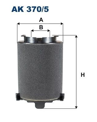 FILTRON AK370/5 Air filter ;1K0129620C+