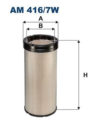 FILTRON 164 mm Secondary Air Filter AM 416/7W buy
