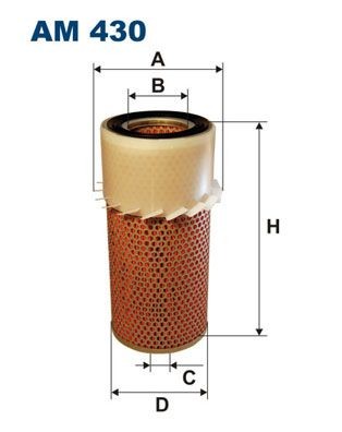 Great value for money - FILTRON Air filter AM 430