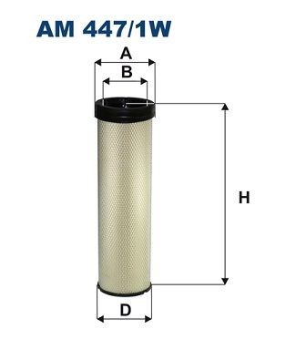 FILTRON Sekundärluftfilter für BMC - Artikelnummer: AM 447/1W