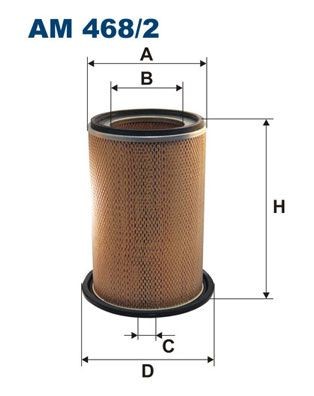Great value for money - FILTRON Air filter AM 468/2