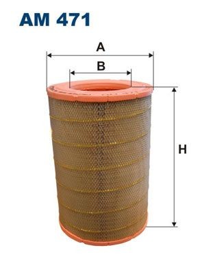 Great value for money - FILTRON Air filter AM 471