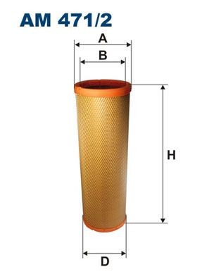 FILTRON 178 mm Secondary Air Filter AM 471/2 buy