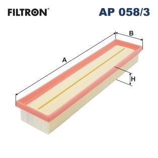 Original FILTRON Engine air filters AP 058/3 for PEUGEOT 308