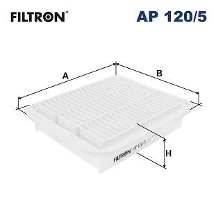 AP 120/5 FILTRON Air filters MITSUBISHI 53mm, 207mm, 258mm, Filter Insert