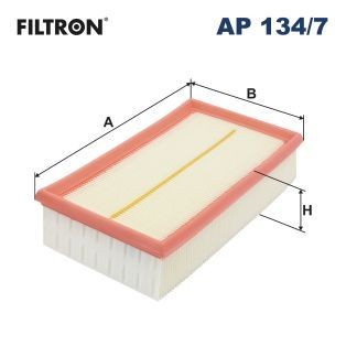 FILTRON 57mm, 140,5mm, 239mm, Filter Insert Length: 239mm, Width: 140,5mm, Height: 57mm Engine air filter AP 134/7 buy