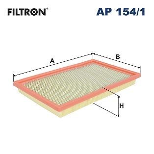 FILTRON AP 154/1 Air filter 33mm, 168mm, 283mm, Filter Insert