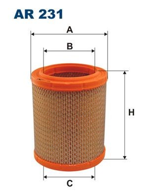 Great value for money - FILTRON Air filter AR 231