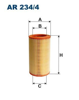 Great value for money - FILTRON Air filter AR 234/4