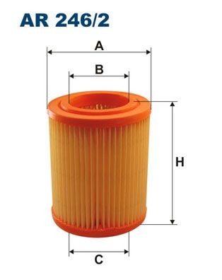 Great value for money - FILTRON Air filter AR 246/2