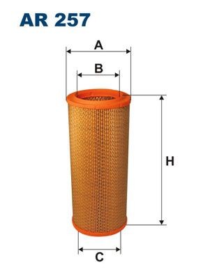 Great value for money - FILTRON Air filter AR 257