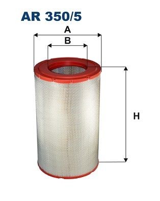 Great value for money - FILTRON Air filter AR 350/5