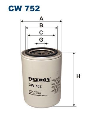 FILTRON CW752 Coolant Filter 1112370