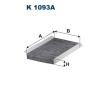 Innenraumluftfilter K 1093A 308 SW I Kasten / Kombi (4E_) 1.6HDi 90PS 66kW Bj 2011
