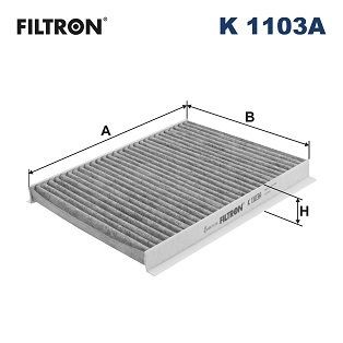 FILTRON K 1103A Pollen filter CHRYSLER experience and price