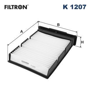 Original FILTRON Pollen filter K 1207 for PEUGEOT 107