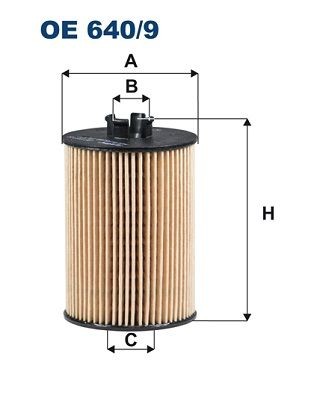 Great value for money - FILTRON Oil filter OE 640/9