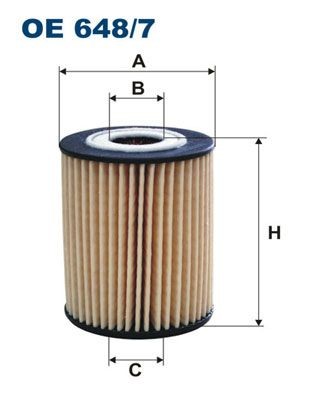 Great value for money - FILTRON Oil filter OE 648/7