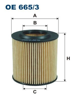 Great value for money - FILTRON Oil filter OE 665/3