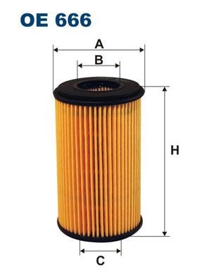 Great value for money - FILTRON Oil filter OE 666