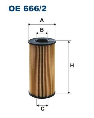 OEM-quality FILTRON OE 666/2 Engine oil filter