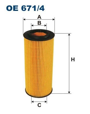 Great value for money - FILTRON Oil filter OE 671/4