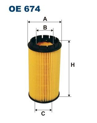 Great value for money - FILTRON Oil filter OE 674