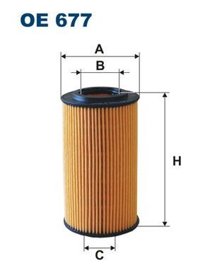 Great value for money - FILTRON Oil filter OE 677