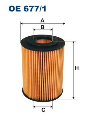 Great value for money - FILTRON Oil filter OE 677/1