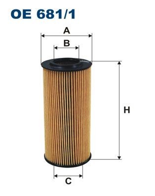FILTRON OE 681/1 Hydraulic Filter, automatic transmission