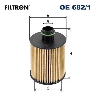 Opel ZAFIRA Oil filters 13884234 FILTRON OE 682/1 online buy