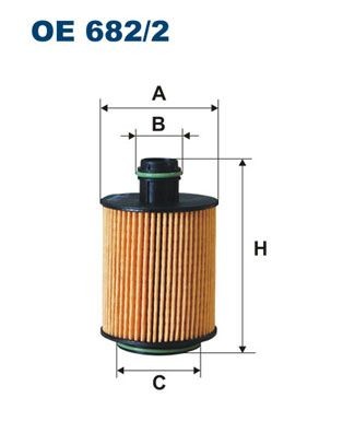Great value for money - FILTRON Oil filter OE 682/2