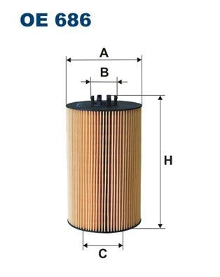 Great value for money - FILTRON Oil filter OE 686