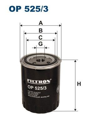 Great value for money - FILTRON Oil filter OP 525/3