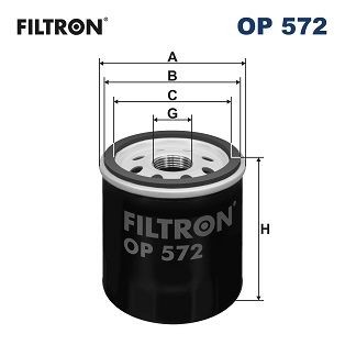 OP572 Filtro olio motore FILTRON esperienza a prezzi scontati