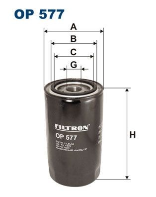 FILTRON 1-12 UNF, Anschraubfilter Innendurchmesser 2: 72, 62,5mm, Ø: 95mm, Höhe: 169mm Ölfilter OP 577 kaufen