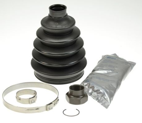 LÖBRO 304707 Bellow Set, drive shaft 120 mm, TPE (thermoplastic elastomer), with nut