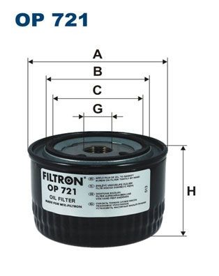 OP 721 FILTRON Hydraulikfilter, Automatikgetriebe für NISSAN online bestellen