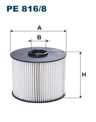 Great value for money - FILTRON Fuel filter PE 816/8