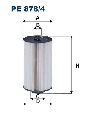 FILTRON Filter Insert Height: 202mm Inline fuel filter PE 878/4 buy