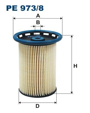 FILTRON Filter Insert Height: 123mm Inline fuel filter PE 973/8 buy