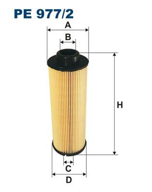FILTRON Filter Insert Height: 231mm Inline fuel filter PE 977/2 buy
