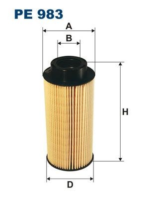 FILTRON Filter Insert Height: 183mm Inline fuel filter PE 983 buy