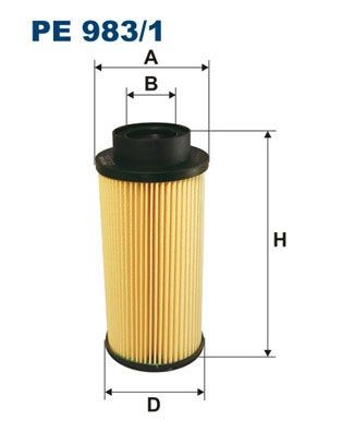FILTRON Filter Insert Height: 183mm Inline fuel filter PE 983/1 buy