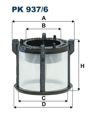 FILTRON Filter Insert Height: 41mm Inline fuel filter PK 937/6 buy