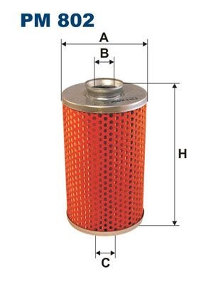 FILTRON Filter Insert Height: 152mm Inline fuel filter PM 802 buy