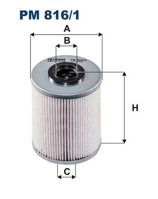 Original FILTRON Fuel filter PM 816/1 for RENAULT TRAFIC