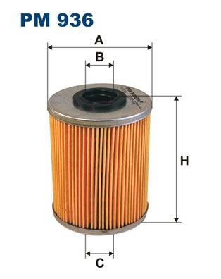 FILTRON Filter Insert Height: 92mm Inline fuel filter PM 936 buy