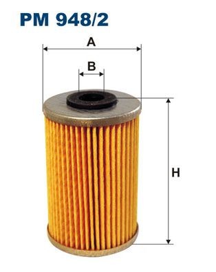 FILTRON Filter Insert Height: 85mm Inline fuel filter PM 948/2 buy