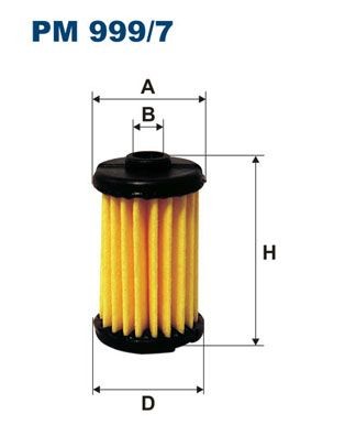 FILTRON PM9997 Palivový filtr MERCEDES-BENZ Třída A (W168) A 160 CDI (168.007) 60 HP / 44 KW 2000